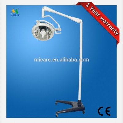 Micare D500L Mobile Floor Type Single Reflector Halogen Shadowless Vet Operation Lamp